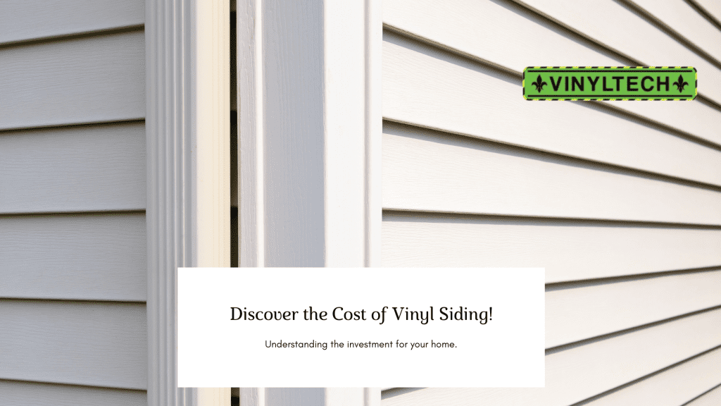 How Much Does Vinyl Siding Cost (Calculator)