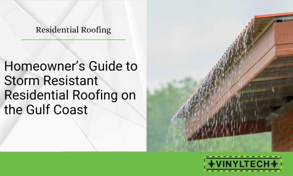 Learn how to protect your Gulf Coast home with expert guidance on storm-resistant residential roofing solutions, designed to withstand extreme weather while enhancing your property's durability and style.