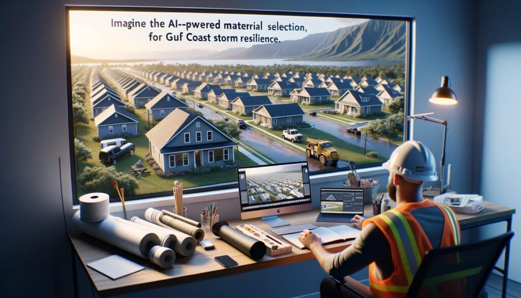 AI-Powered Material Selection for Gulf Coast Storm Resilience